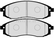 Brake Pad Set - Front Mitsubishi L 200  6G72 3.0 Pick Up V6 Triton 1997-2005 