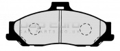 Brake Pad Set - Front Mazda B SERIES  WL-T 2.5 PICK UP 4WD 1999-2006 