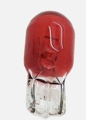 Fog Light Bulb - Red 12v-21w Toyota Prius Hybrid ZWV30 2ZRFXE 1.8i VVTi 2009--2015 
