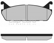 Brake Pad Set - Rear Suzuki Baleno  J18A 1.8i 3 Door  2000-2002 