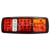 Universal 24 Volt Led Rear Tail Lights For Recovery Truck Lorry Trailer Tipper Caravan       