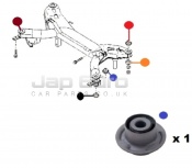 Rear Subrame Bush - Left Mazda 6  LF 2.0 TS, TS2 DOHC 4dr 2002-2007 