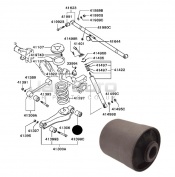 Rear Trailing Arm Rear Bush Mitsubishi Delica Space Gear / Cargo Import  2.5 D 2WD LWB Van 1994-2006 