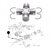 Cross shaft joint, drive shaft