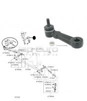 Steering Idler Pitman Arm Mitsubishi L 200  6G72 3.0 Pick Up V6 Triton 1997-2005 