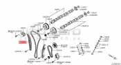 Chain Guide Nissan Elgrand E51 VQ25DE 2.5i V6 4WD 2004-2010 