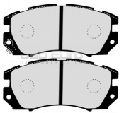 Brake Pad Set - Front Subaru Legacy  EJ20 2.0 Turbo 5Dr 1991-1994 