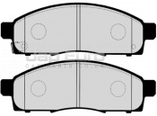 Brake Pad Set - Front Nissan NV200  K9K 1.5 dci SE Panel Van 2009  