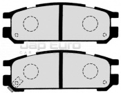 Brake Pad Set - Rear Subaru Legacy  EJ22 2.2i GX 4Dr 1989 -1994 