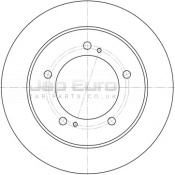 Brake Disc - Front Suzuki Vitara  G16A 1.6 JLX 3Dr (JPN) 1989 -1994 