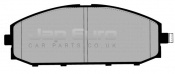 Brake Pad Set - Front Nissan Patrol  RD28T 2.8 TD SLX, SE 5Dr 1998 -2005 