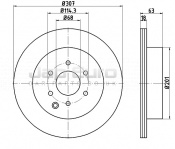 Brake Disc - Rear