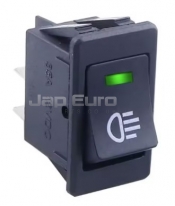 Fog Light Switch 4 Pins LED 12V 35A - Green
