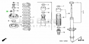 Front Shock Absorber Top Mounting Nut Honda Elysion  J30A 3.0i 2004-2011 