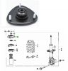 Front Rubber Shock Absorber Mounting
