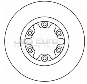 Brake Disc - Front Mazda B SERIES  WL-T 2.5 PICK UP 4WD D.CAB 4 ACTION 1999-2006 