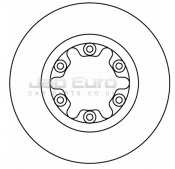 Brake Disc - Front Mazda B SERIES  WL-T 2.5 PICK UP 4WD 1999-2006 