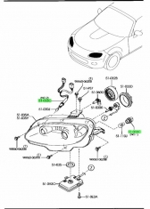 Socket Mazda MX5   L8-DE 1.8I 16v DOHC RWD 5 SPEED 2005  