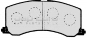 Brake Pad Set - Front Suzuki Baleno  G13B 1.3i GS 3Dr 1995 -2000 