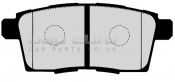 Brake Pad Set - Rear Mazda CX 7  L3T 2.3 4WD SUV 16v DOHC 2007 