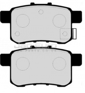 Brake Pad Set - Rear Honda Accord CU R20A3 2.0 SAL. TOURER 2008-2014 