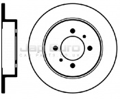 Brake Disc - Rear Nissan Sunny  SR20DE 2.0 GTi 3Dr  1992 -1995 