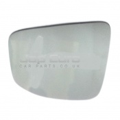 Left Passenger Rear View Wing Mirror Glass