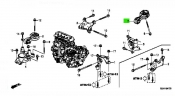 Rear Engine Mounting Honda Step Wagon  RK R20A 2.0i 2009-2015 
