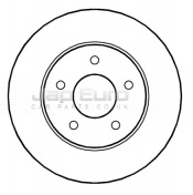 Brake Disc - Front Nissan Tino  SR20DE 2.0 LX, SLX ATM 2000-2003 