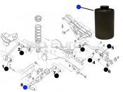 Arm Bushing For Lower Lateral Control Rod Nissan Elgrand E50 ZD30DTTi 3.0 TD 1999-2001 