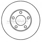 Brake Disc - Front 278mm