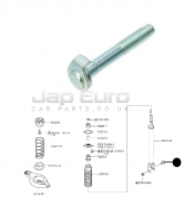 Rear Shock Absorber Bottom Bolt Nissan Elgrand E51 VQ25DE 2.5i V6 4WD 2004-2010 