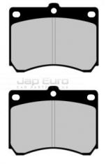 Brake Pad Set - Front Mazda 323  B6 1.6 SE, Exec. 4Dr 1989-1991 