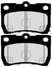 Brake Pad Set - Rear Lexus IS250  4GR-FSE 2.5i 24v DOHC SALOON 2005 -2012 