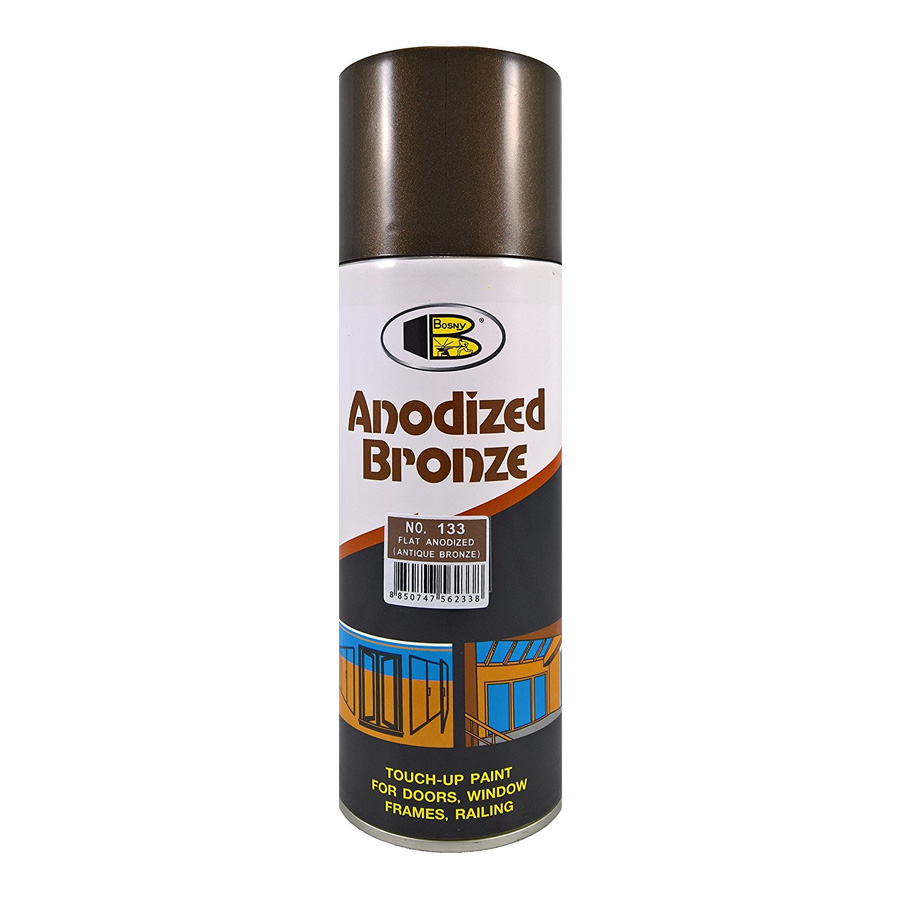 133 Anodized Flat Antique Aerosol Spray Paint Can       